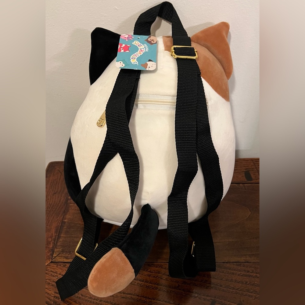 Squishmallows Cam The Cat Plush Backpack - Picture 3 of 4